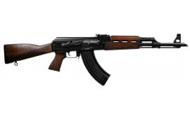 Zastava Arms AK-47 Semi-Automatic 7.62x39mm Rifle with Frontline Furniture, Buldged Trunnion, 1.5mm Receiver, and Chrome Lined Barrel - ZR7762FL