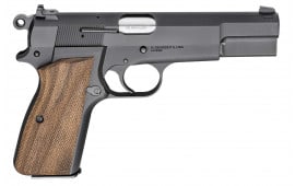 Springfield SA-35 HP9201 9MM, Semi-Automatic, Hammer Fired Pistol, 4.7" barrel, 15+1 Capacity, Blued, Manual Safety, Walnut Grip