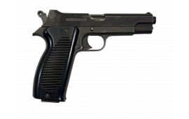 Used Surplus French MAC 50 M1950, 9MM Semi-Automatic Pistol, 4.5" Barrel, Polymer Grips, 2 - 7 Round Magazines, Holster, C&R Eligible - Good Condition