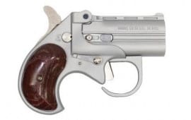 Cobra Firearms / Bearman Long Bore Derringer 3.5" Barrel .38Spl 2rd - Satin W/ Rosewood Grips - LBG38SR