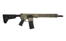 American Defense UIC Criterion Core Patrol .223 Wylde AR-15 Rifle, 13.9" Barrel with Pined and Welded Surefire Warcomp - FDE - ADM - UICR5FDE13M2MLOK