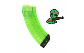 U.S. Palm  Limited Collectors Edition "Alien Green" 30 Round AK-47 Magazine, With U.S. Palm Martian Patch - A Classic Firearm Exclusive  - MA2235A