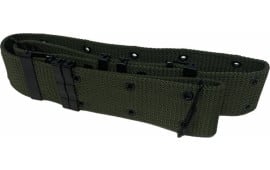 U.S. Military Reproduction G.I. Duty Belt - OD Green - Nylon Webbing - Load Bearing - GI1969