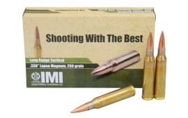 IMI .338 Lapua Magnum 250 GR OTM Ammo IMI338LPM - 20rd Box