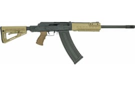 Kalashnikov USA KS12 12GA 10rd Magazine Fed Semi-Auto Shotgun w/ FDE Furniture and Side Folding / Collapsible Stock - KS-12TSFSFDE