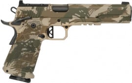 Kimber 1911 DS Warrior, 10mm, Double Stack 1911, 5" Barrel, (1) 18rd & (1) 15rd Magazine, Optics Ready, Polymer Grip Module, Rhodesian Camo - 3700899