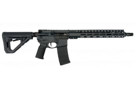 Sons of Liberty M4 L89, 5.56 NATO, Pinned and Welded 14.5" w/ HUXWRX Flash Hider, Midlength Gas System, Stealth Grey Cerakote - M4-L89-556-145-HUX-RIFLE-CK-SGRY BLEM