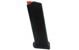 Glock Compatible 9mm 10 Rd Capacity Steel Lined Polymer Magazine, Aftermarket, for Glock 43X & 48 Handguns