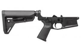 Aero Precision M5 Complete Lower Receiver with MOE Grip & SL Carbine Stock - Anodized Black - APAR308255
