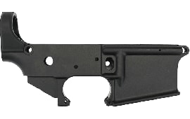 Anderson AR-15 Stripped "No Logo" Lower Receiver Open Anodized Black - No Manufacturer Logo Markings - D2-K067-AG00
