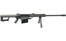 Barrett 13316 M82A1  50 BMG 29" 10+1 Black Cerakote Black Fixed w/Sorbothane Recoil Pad Stock Black Polymer Grip