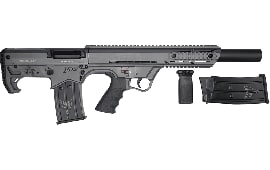 Black Aces Tactical Pro Series Semi-Automatic Gray Bullpup Shotgun 12GA 5rd 18.5" Barrel - BATBPGY