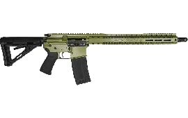 Black Rain Ordnance Spec-15 Semi-Automatic AR-15 Rifle 16" Barrel .223/5.56 30rd - Cerakote Green Finish - SPEC15-BZG