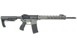 Fostech - LITE Lower Hybrid Rifle,  AR-15,  Semi-Auto, 16" Barrel, Mach II Rail, MFT, .223/5.56 - 30 Round, Echo II Trigger - 8600-BLK/TUG -6226-4150