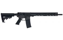 Great Lakes Firearms AR-15 Rifle, .223 Wylde 16" 4150 Black Nitride Barrel, 15.25" M-LOK Rail, 7075 T6 Receiver, Black Cerakote Finish, GL15223 BLK