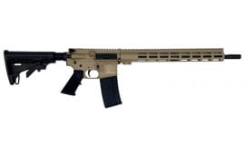Great Lakes Firearms AR-15 Rifle, .223 Wylde 16" 4150 Nitride Barrel, 15.25" M-LOK Rail, 6 Position M4 Stock, Flat Dark Earth Cerakote - GL15223 FDE