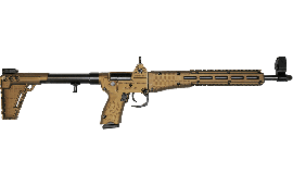 Kel-Tec SUB-2000 Collapsible Rifle Burnt Bronze 9mm 17rd Fits Glock 17 - KELTSUB2K9GLK17BBRZ