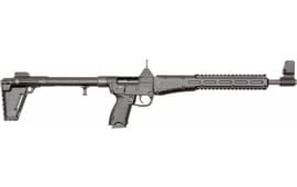 Kel-Tec SUB-2000 9mm Collapsible Rifle GLK 17 Model, Glock Mag Compatible, W / 17 Round Mag - Black - KELGSUB2K9GLK