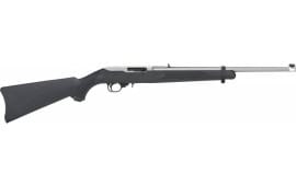 Ruger 10/22 Rifle .22 LR 18.5" Stainless Barrel Black Synthetic Stock 10 Rd - 1256