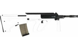 Steyr Arms AUGM1WHIEXT AUG A3 M1 5.56x45mm NATO 16" 30+1 Black Rec White Fixed Bullpup Stock White Polymer Grip Includes Extended Rail