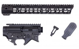 U.S. Arms M4 Builder Set - Cam-Lock System, Multi-Cal, M-905 Talon Muzzle Brake, 15" Handguard, Anodized Black - BDK-101-BK-01