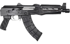 Zastava Arms ZPAP92 Semi-Automatic AK-47 Pistol 7.62x39 30rd - 1.5mm Receiver, Bulged Trunnion, Chrome-Lined Barrel - ZP92762M