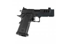 Military Armament Corporation MAC9DS-COMP, AOS Optic System, 4.25" Comp Barrel,  2-17rd Mags, Double Stack 1911, Semi-Auto Pistol, Black 12500015