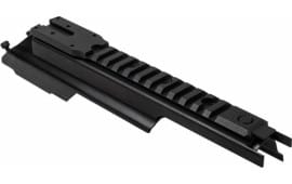 NcStar MAKMDV2 AK Micro Dot Mount and Rail Receiver Cover Gen2 Black Aluminum/Steel 9.50"