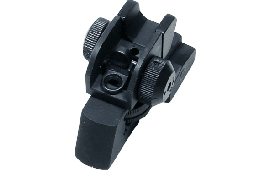 UTG Leapers AR-15 Rear Sight by UTG Detachable Compact Rear Sight w/ Full w/E Adjustment MNT-950RS02-B
