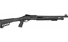SDS Imports SLB-X3 12 Gauge Pump Shotgun, 3" 18.5" BBL, 5+1, Pistol Grip, Ghost Ring/Fiber Optic Sights, Chokes, Optic Ready 