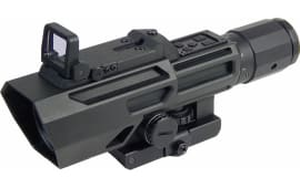 NcStar Advance Dual Optic 3-9x42 P4 Sniper Reticle w/ Flip Up Red Dot Optic VADOBP3942G
