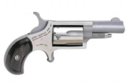 NAA Mini .22 WMR / .22 Magnum 1-5/8" Barrel 5rd Revolver, Black Pearlite Grips