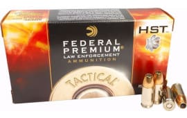 Federal P9HST1 Premium Personal Defense 9mm Luger 124 GR HST Jacket Hollow Point- 50 Round Box