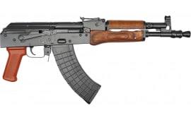 Polish Hellpup AK-47 Pistol, Laminated Wood Furniture, Semi-Auto, 7.62x39 11.73" Barrel With Muzzle Break, 1-30 Round Mags - Condition Factory New