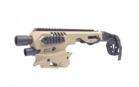 CAA USA Micro Conversion Kit, For Glock Handguns 17/ 19/ 19X/ 22/ 23/ 31/ 32/ 45 NO NFA REQUIRED FDE