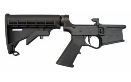Plum Crazy AR-15 Complete Lower Receiver - Black -  PlumCrazy TM