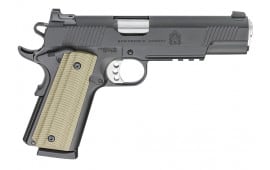 Springfield Operator Semi-Automatic .45 ACP, Full Size, 1911 Pistol, 5" Match Grade Barrel, G10 VZ Grips, Tritium Front Sight With Tactical Rack White Dot Rear Sight - PO9230