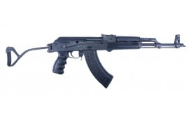 Pioneer Arms Forged Series Side Folding AK-47 Sporter Rifle, 7.62x39, S/A, Polymer Furniture, 2-30 Rd Mags - POL-AK-S-FS-FT-P