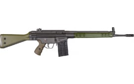 PTR Industries 91 GIRK, .308 Caliber Semi-Auto Rifle Green Furniture, Roller Delayed Blowback Action - PTR-113