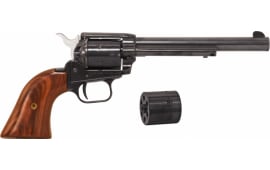 Heritage Rough Rider Revolver - .22 LR / .22 Mag Combo, 6.5" Blued with Wood Grips
