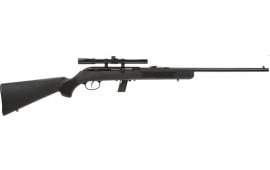 Savage Arms 64 FXP 22LR Rifle, 20.5" 4X15MM Synthetic Package - 40000