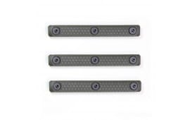 Slate Black Industries 3-Slot Rail MLOK Slate Panels (3-pack) OD GREEN, SG-3-ODG