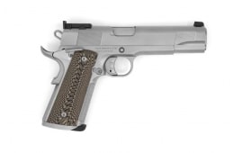Tisas 1911 Match Grade Hand Lapped .45ACP Pistol, 5" BBL, All Steel, Stainless, LPA Adjustable Rear Sights, 2-8 Rd Mags, Enhanced Features -1911MSS45M