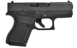Glock 43 - Semi-Automatic Pistol - 3.41" Barrel - 9x19mm - 6 Round Magazine - Hard Case - USA Made - Factory Reconditioned - UR43509