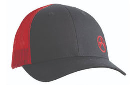 Magpul MAG1106-003 Icon Trucker Hat Black/Red Adjustable Snapback M/L Structured