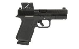 Ruger RXM COA, 9mm, Semi-Automatic Pistol, 4" Barrel, Magpul Black Frame, 2-15rd Magpul Magazines, Co-Witness Blacked Out Sights, Aimpoint COA - 19462