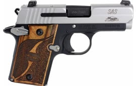 Sig Sauer P938 9MM Pistol, SAS 2Tone NS Ambisafety Goncalo - 9389SASAMBI