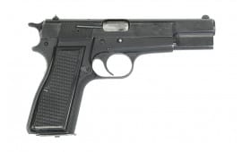 FN Herstal Belgian Browning HI Power Semi-Automatic 9mm Pistol - Black - 13 Round Magazine - Used - Good to Very Good Condition
