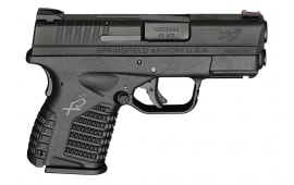 Springfield XDS93345BE XD-S Essential 45 ACP DAO 3.3" , 5+1 or 6+1 - Poly Grip/Frame Black