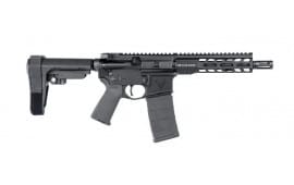 Stag Arms 15 Tactical Semi-Automatic AR-15 Style Pistol with 7.5" Chrome-Lined Phosphate 5.56x45mm Barrel, SBA3 Brace - STAG15000541